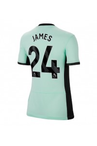 Chelsea Reece James #24 Jalkapallovaatteet Naisten Kolmaspaita 2023-24 Lyhythihainen